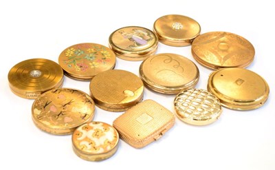 Lot 310 - Collection of vintage compacts