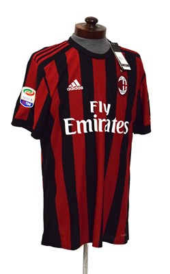 Lot 298 - A.C. Milan signed shirt 2017 - 18 season and bag