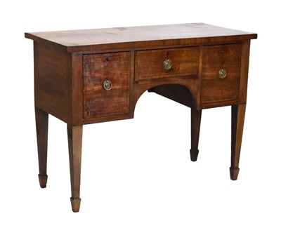Lot 791 - Regency inlaid mahogany sideboard