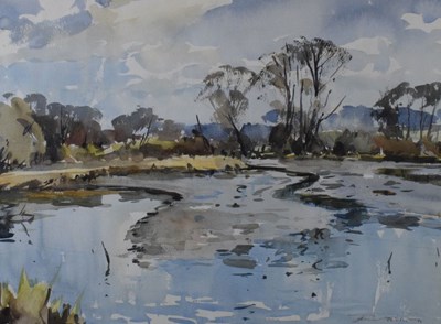 Lot 431 - Edward Wesson, RI, (1910-1983) - Watercolour - Albury