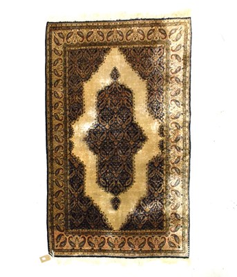 Lot 520 - Eastern silk prayer rug