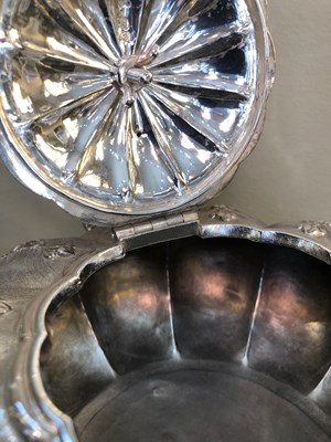 Lot 105 - Four-piece silver tea and coffee service