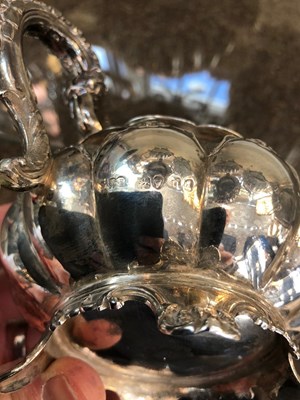 Lot 105 - Four-piece silver tea and coffee service