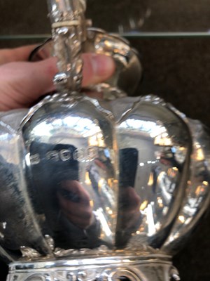 Lot 105 - Four-piece silver tea and coffee service
