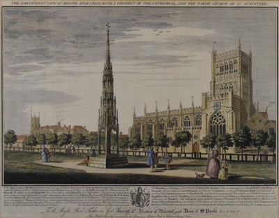 Lot 318 - After Robert West and William Henry Toms - Bristol High Cross