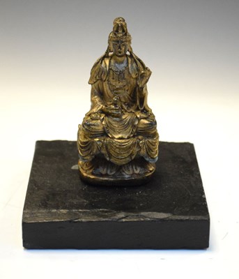 Lot 260 - Seated Oriental figure