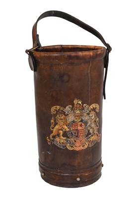 Lot 325 - Leather artillery case