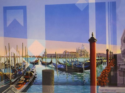 Lot 569 - Les Matthews - Artist's Proof print - Venice