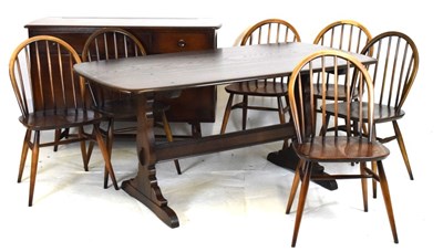 Lot 769 - Ercol sideboard and dining table