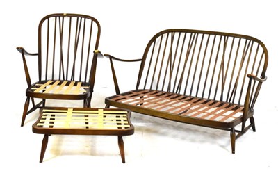 Lot 750 - Ercol lounge suite