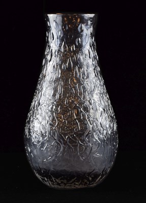 Lot 319 - Whitefriars glass teardrop vase
