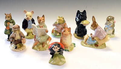 Lot 471 - Collection of Beatrix Potter figures