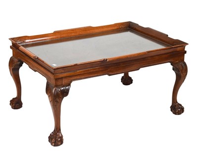 Lot 775 - Walnut coffee table