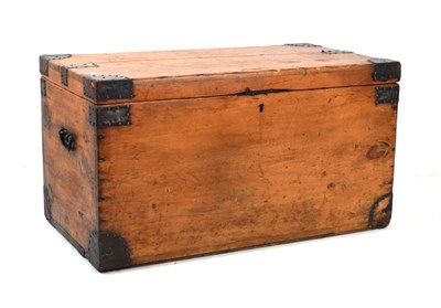 Lot 793 - Large pine chest