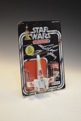 Lot 329 - Star Wars - Palitoy X-Wing Fighter card back figure