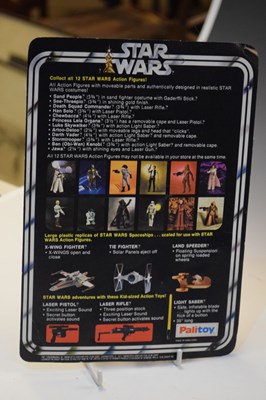 Lot 329 - Star Wars - Palitoy X-Wing Fighter card back figure