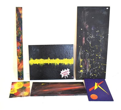 Lot 612 - Quantity of late 20th Century paintings