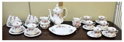 Lot 447 - Royal Albert 'Lavender Rose' tea and coffee service