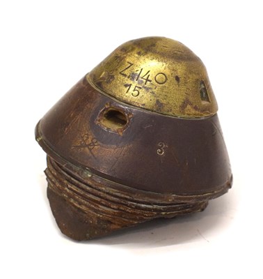 Lot 321 - Fragment of British  Shell recovered from Somme Battlefield