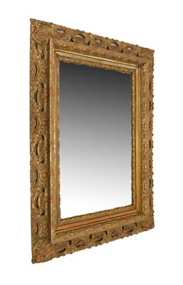 Lot 701 - Gilt framed wall mirror