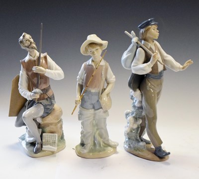 Lot 425 - Lladro porcelain figures