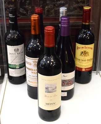 Lot 515 - Seven bottles of red wine