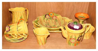 Lot 620 - Quantity of Carlton Ware  'Anemone' pattern tablewares