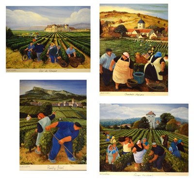 Lot 707 - Margaret Loxton - Four signed limited edition prints