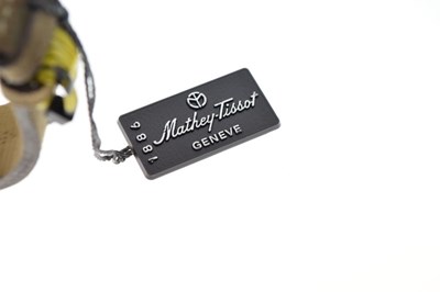 Lot 111 - Mathey Tissot gentleman's chronograph wristwatch