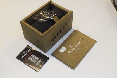Lot 111 - Mathey Tissot gentleman's chronograph wristwatch