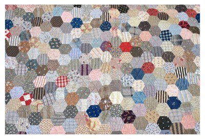 Lot 713 - Patchwork quilt