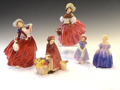 Lot 440 - Five Royal Doulton figures