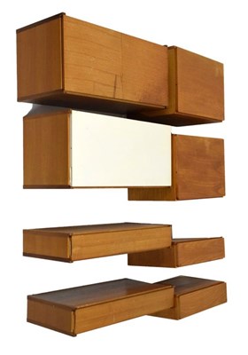 Lot 780 - Beaver & Tapley SL modular wall unit