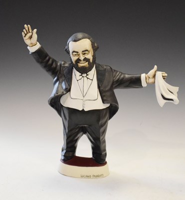 Lot 419 - Limited edition Pavarotti figure 8/100