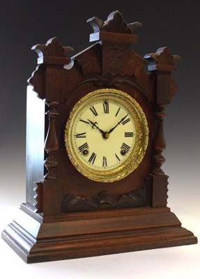 Lot 498 - American mantel clock - Ansonia