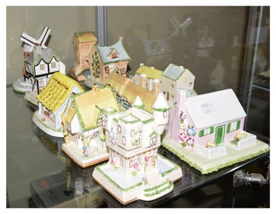 Lot 448 - Ten Coalport cottages