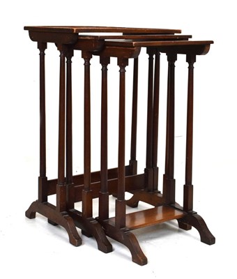Lot 762 - Nest of three Regency-style occasional tables
