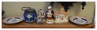 Lot 541 - Group of 19th century ceramics