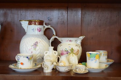 Lot 730 - Assorted Spode, Coalport and other ceramics